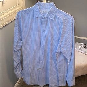 Brooks brothers button down dress shirt